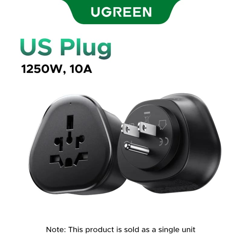 Adaptador de corriente universal para viajes a múltiples países