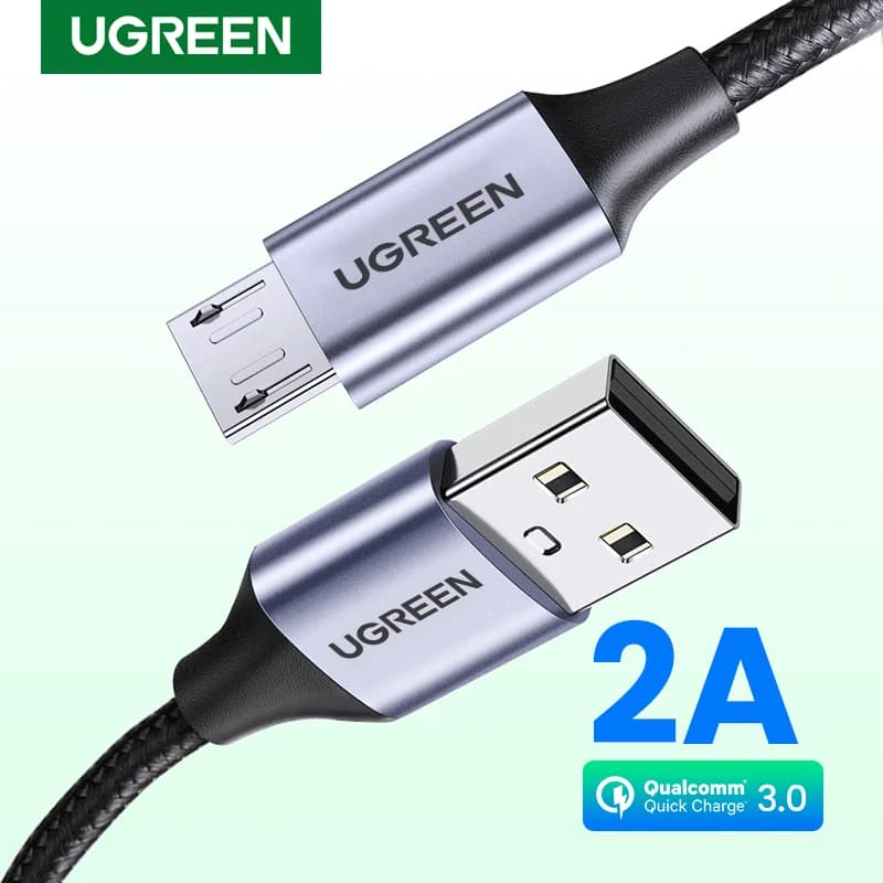 Cable Micro USB, 2A, Nylon Trenzado