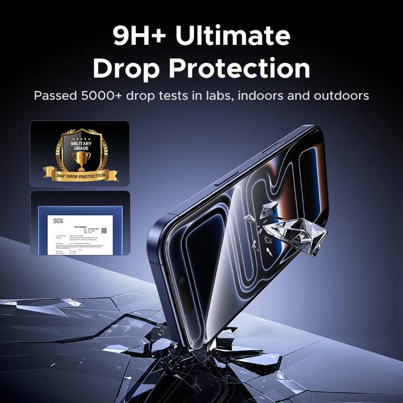 Protector de pantalla de vidrio templado, Pack de 2