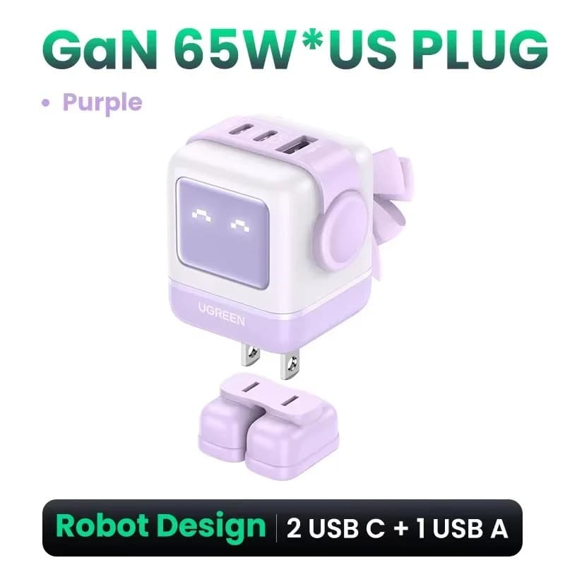 Cargador rápido USB-C GaN 100W con PPS