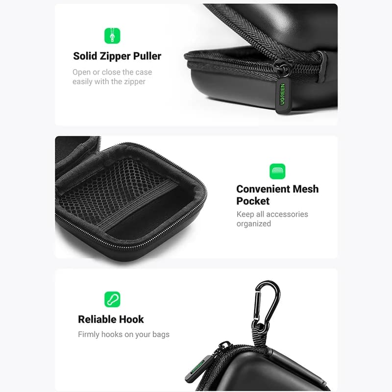 Funda rígida para auriculares
