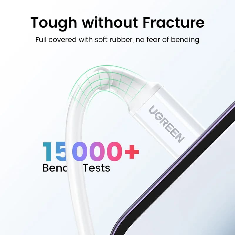 Cable USB-C a Lightning PD de 20W