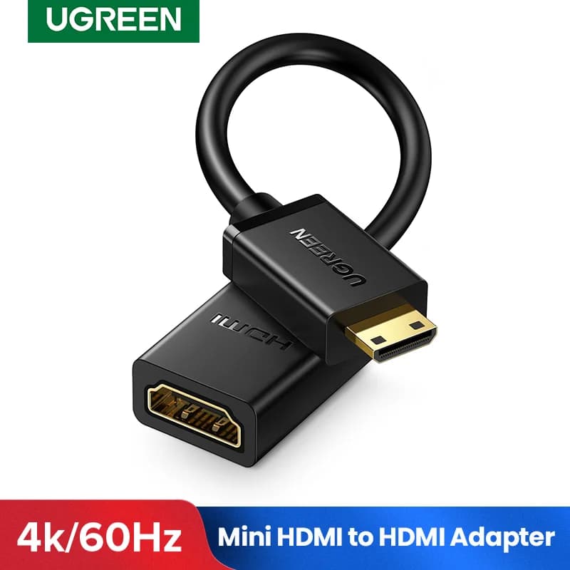 Cable adaptador Mini HDMI a HDMI estándar 4K