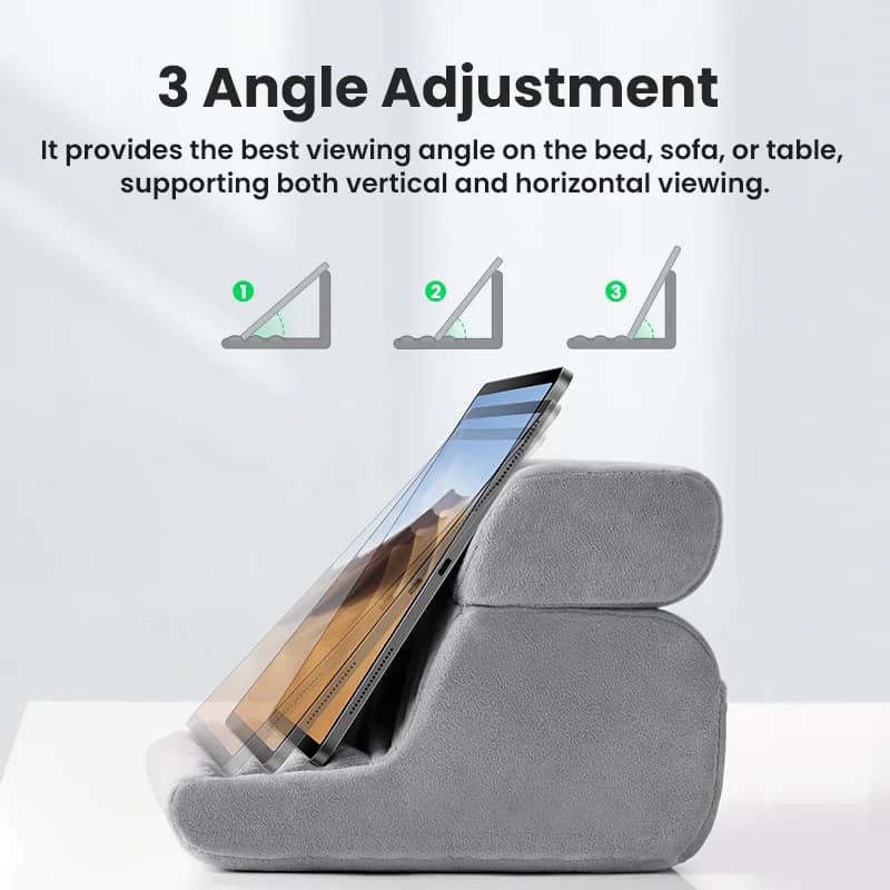 Soporte de Almohada Ajustable para Tablet y Móvil