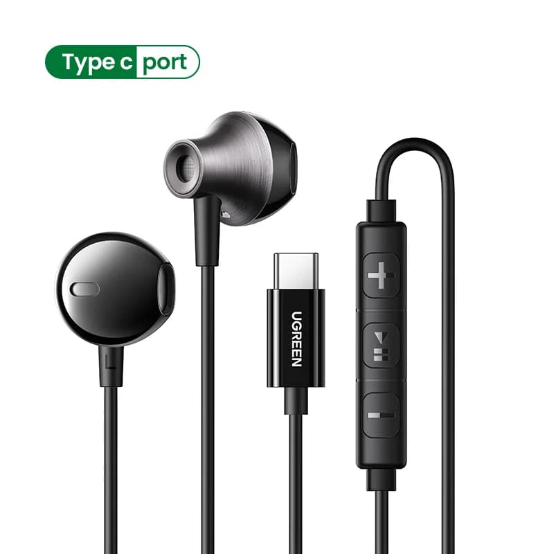 Auriculares cableados semiabiertos con jack 3.5mm y micrófono