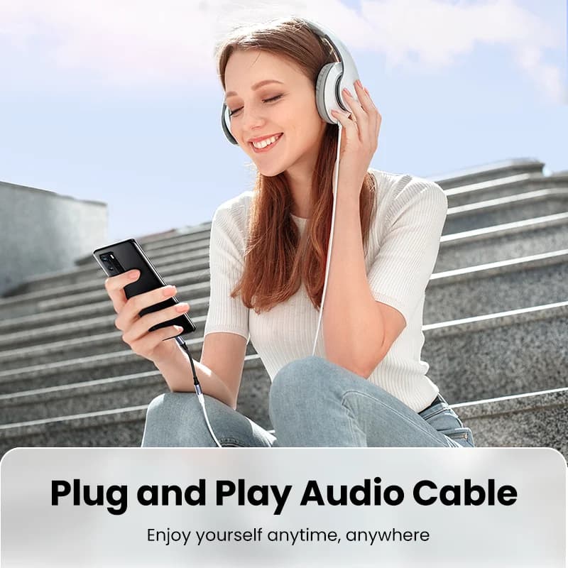 Adaptador de Auriculares USB-C a 3.5mm con DAC