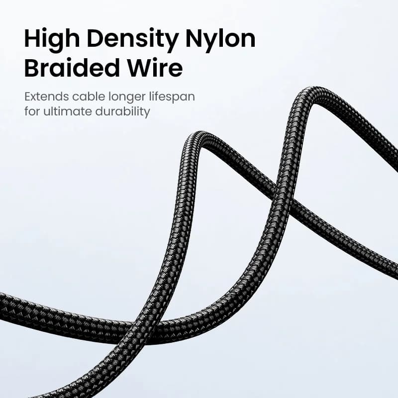 Cable Lightning a USB certificado MFi, carga rápida 2.4A