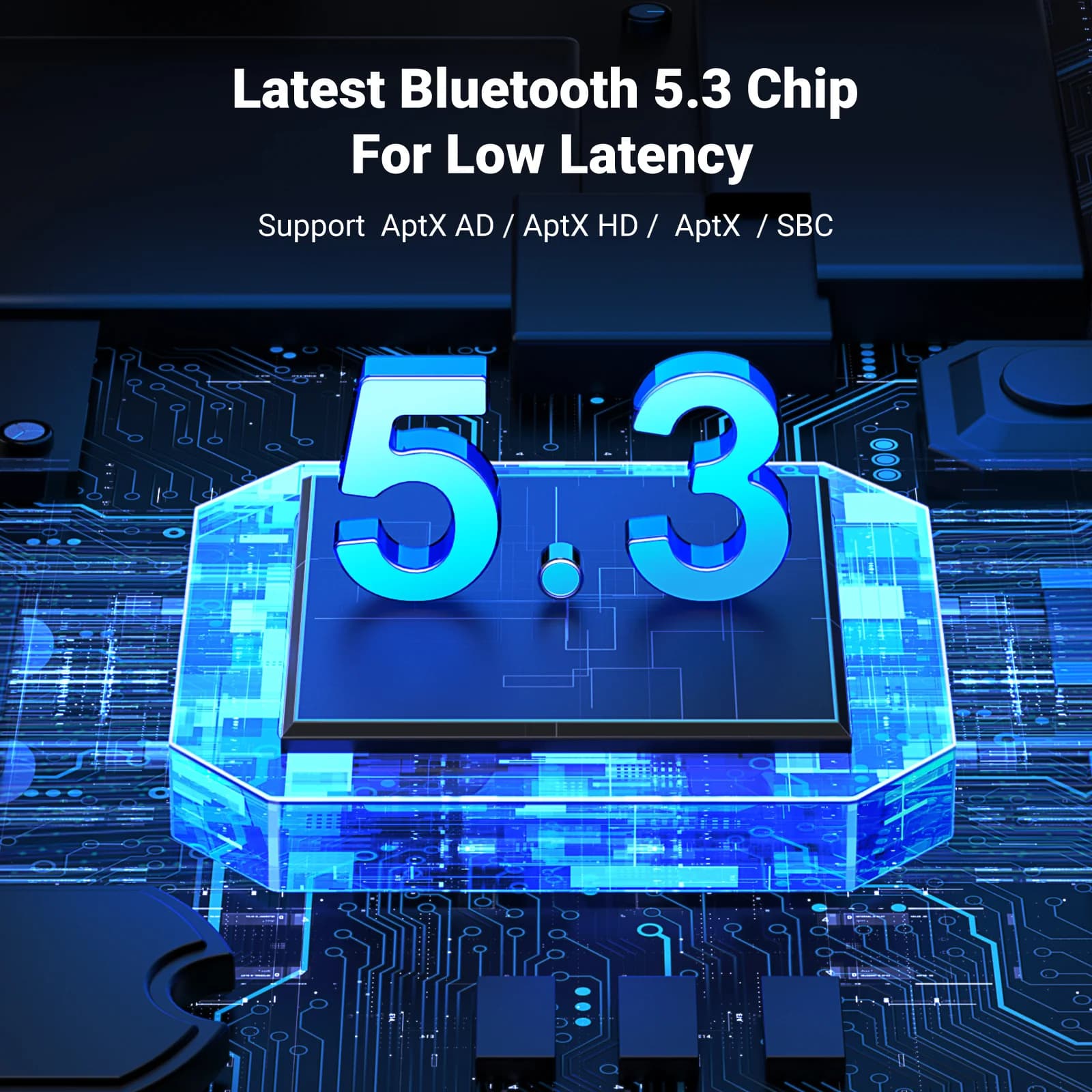 Transmisor y receptor de audio Bluetooth 5.3 USB