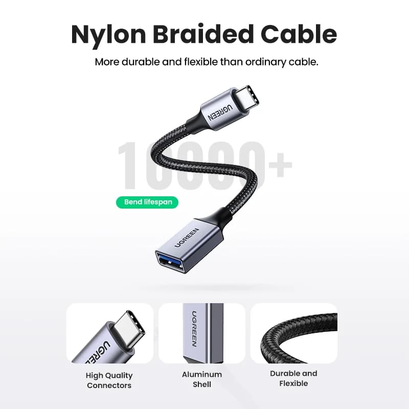 Adaptador de datos OTG USB-C a USB 3.0