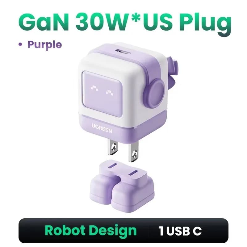 Cargador rápido USB-C GaN 100W con PPS